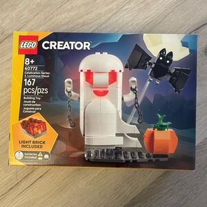 LEGO Creator Halloween Ghost Set with White and Orange